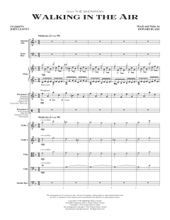 Walking In The Air von Howard Blake (Download) 