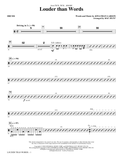 Louder Than Words von Jonathan Larson (Download) 