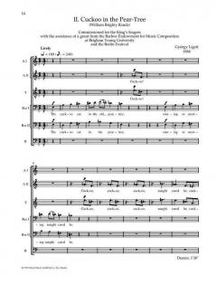 Nonsense Madrigals von György Ligety 