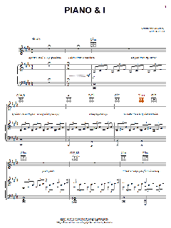 Piano & I von Alicia Keys (Download) 