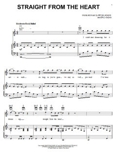 Straight From The Heart von Bryan Adams (Download) 