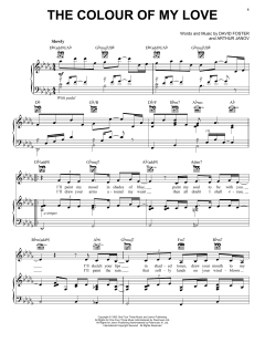 The Colour Of My Love von Celine Dion (Download) 