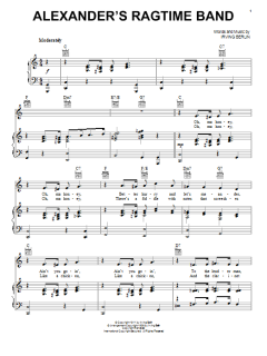 Alexander's Ragtime Band (Download) 