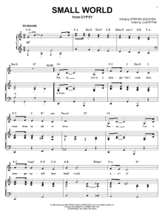 Small World von Stephen Sondheim (Download) 