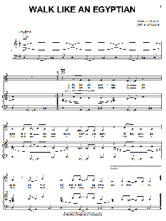 Walk Like An Egyptian von The Bangles (Download) 
