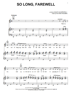 So Long, Farewell von Rodgers & Hammerstein (Download) 