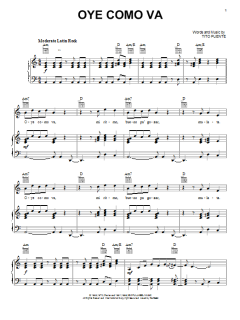 Oye Como Va von Percy Faith (Download) 