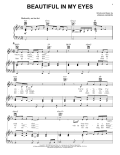 Beautiful In My Eyes von Joshua Kadison (Download) 