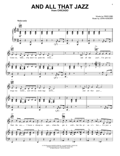 And All That Jazz von Fred Ebb (Download) 