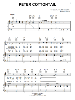 Peter Cottontail von Steve Nelson (Download) 