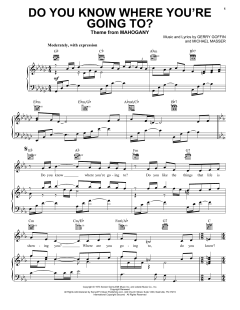 Do You Know Where You're Going To? von Diana Ross (Download) 