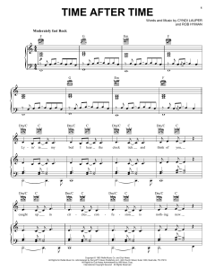Time After Time von Cyndi Lauper (Download) 