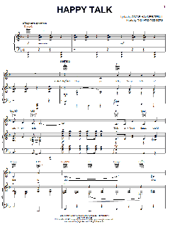 Happy Talk von Rodgers & Hammerstein (Download) 