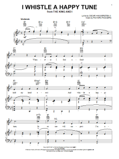 I Whistle A Happy Tune von Rodgers & Hammerstein (Download) 