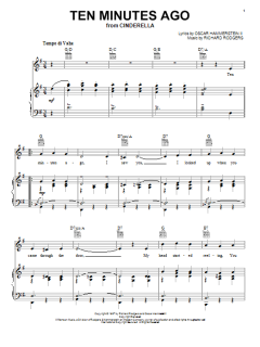 Ten Minutes Ago von Rodgers & Hammerstein (Download) 