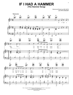If I Had A Hammer (The Hammer Song) von Pete Seeger (Download) 