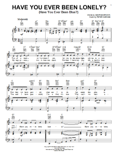 Have You Ever Been Lonely? (Have You Ever Been Blue?) von Jim Reeves (Download) 