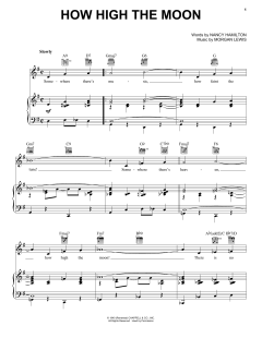 How High The Moon von Les Paul (Download) 