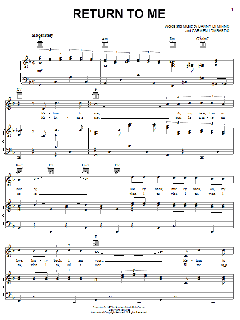 Return To Me von Dean Martin (Download) 