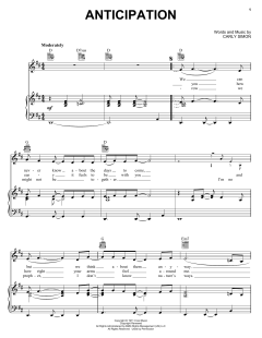 Anticipation von Carly Simon (Download) 