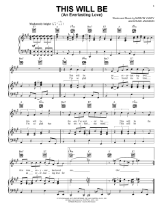 This Will Be (An Everlasting Love) von Natalie Cole (Download) 