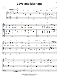 Love And Marriage von Frank Sinatra (Download) 