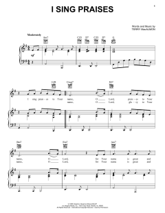 I Sing Praises von Terry MacAlmon (Download) 