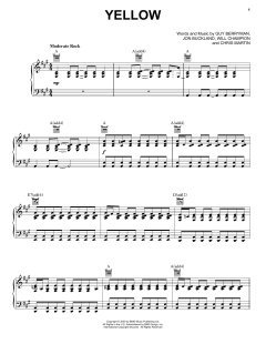 Yellow von Coldplay (Download) 