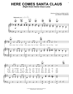 Here Comes Santa Claus (Right Down Santa Claus Lane) von Gene Autry (Download) 
