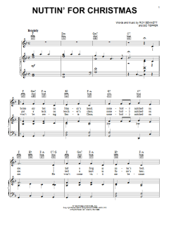 Nuttin' For Christmas von Sid Tepper (Download) 