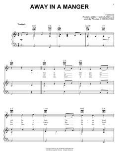 Away In A Manger von Traditional (Download) 
