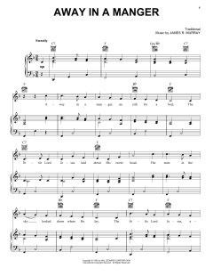 Away In A Manger von Traditional (Download) 