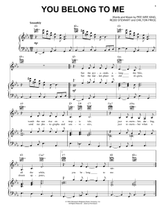 You Belong To Me von Dean Martin (Download) 