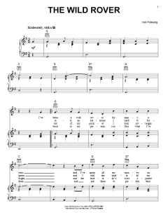 Wild Rover von Irish Folksong (Download) 