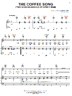 The Coffee Song (They've Got An Awful Lot Of Coffee In Brazil) von Frank Sinatra (Download) 