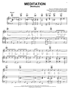 Meditation (Meditacao) von Antonio Carlos Jobim (Download) 