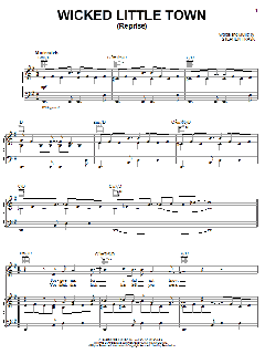 Wicked Little Town (Reprise) von Stephen Trask (Download) 