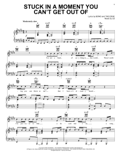 Stuck In A Moment You Can't Get Out Of von U2 (Download) 