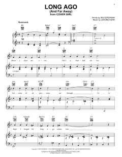 Long Ago (And Far Away) von Jerome Kern (Download) 