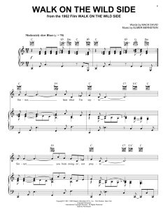 Walk On The Wild Side von Elmer Bernstein (Download) 