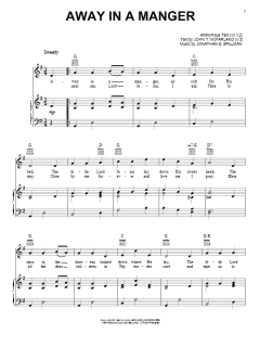 Away In A Manger von Traditional (Download) 