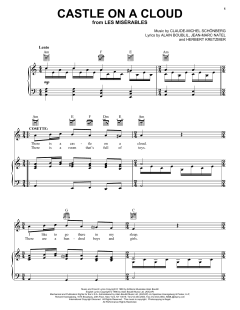 Castle On A Cloud von Alain Boublil (Download) 