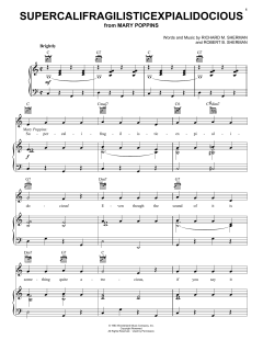 Supercalifragilisticexpialidocious von Julie Andrews (Download) 