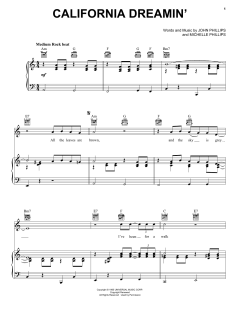 California Dreamin' von John Phillips (Download) 