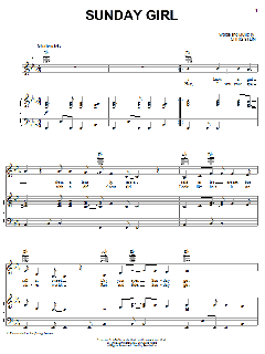 Sunday Girl von Blondie (Download) 