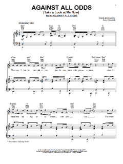 Against All Odds (Take A Look At Me Now) von Phil Collins (Download) 