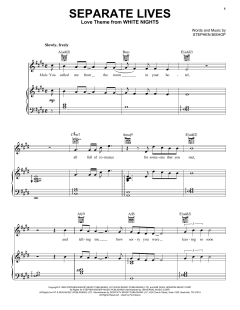 Separate Lives von Phil Collins (Download) 