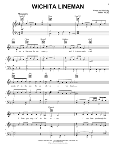 Wichita Lineman von Jimmy Webb (Download) 
