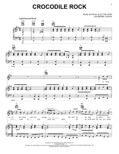 Crocodile Rock von Elton John (Download) 