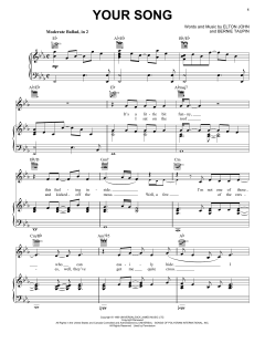 Your Song von Elton John (Download) 